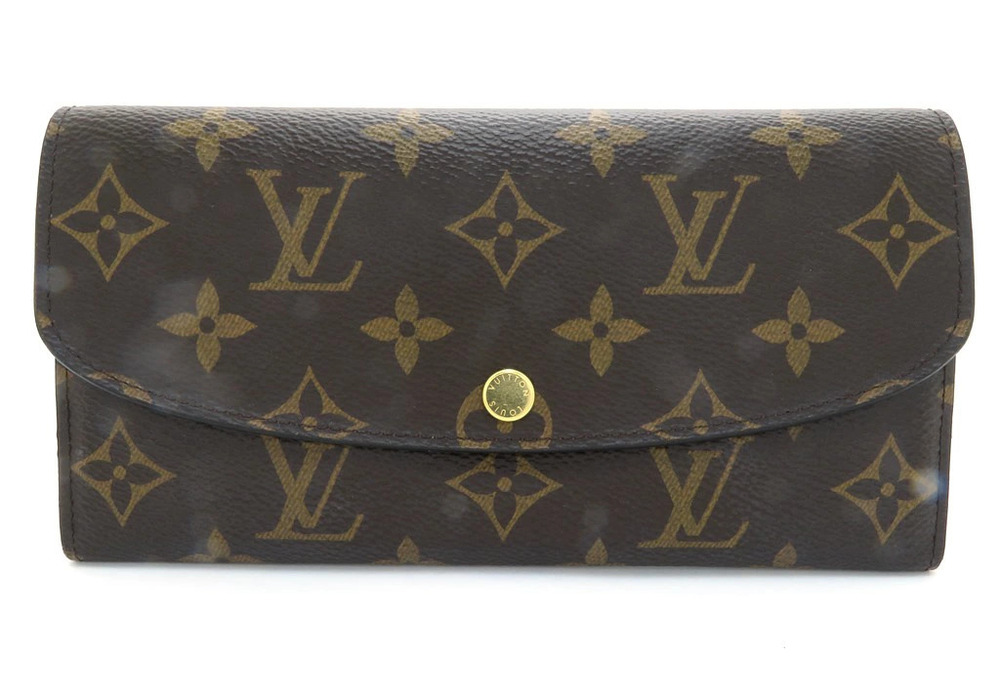 LOUIS VUITTON Portefeuille Emilie Monogram Fuschia Pink YS